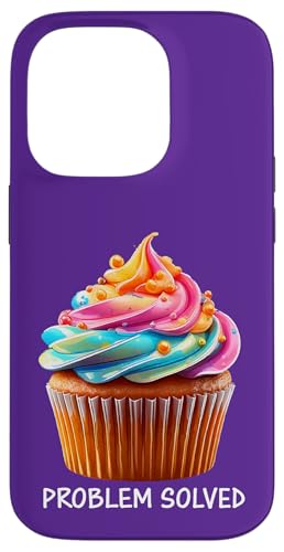 Problem gelöst - Cupcake Hülle für iPhone 14 Pro von Tee4Tu / Cookie Money Design