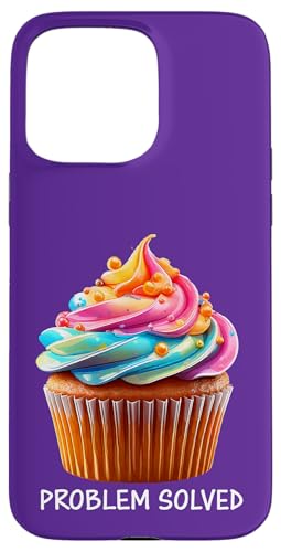 Problem gelöst - Cupcake Hülle für iPhone 15 Pro Max Problem gelöst - Cupcake Hülle für iPhone 15 Pro Max von Tee4Tu / Cookie Money Design
