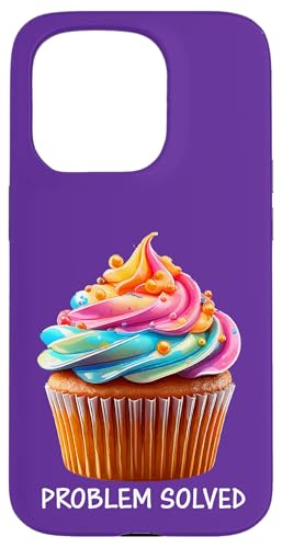 Problem gelöst - Cupcake Hülle für iPhone 15 Pro Problem gelöst - Cupcake Hülle für iPhone 15 Pro von Tee4Tu / Cookie Money Design