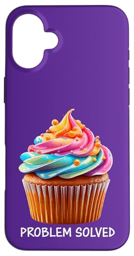 Problem gelöst - Cupcake Hülle für iPhone 16 Plus Problem gelöst - Cupcake Hülle für iPhone 16 Plus von Tee4Tu / Cookie Money Design