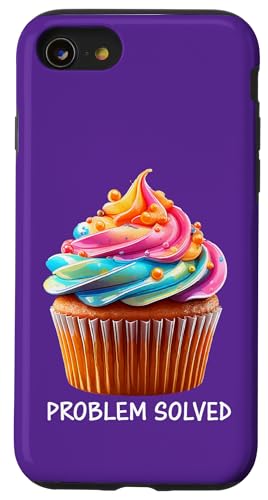 Problem gelöst - Cupcake Hülle für iPhone SE (2020) / 7 / 8 von Tee4Tu / Cookie Money Design