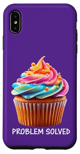 Problem gelöst - Cupcake Hülle für iPhone XS Max Problem gelöst - Cupcake Hülle für iPhone XS Max von Tee4Tu / Cookie Money Design