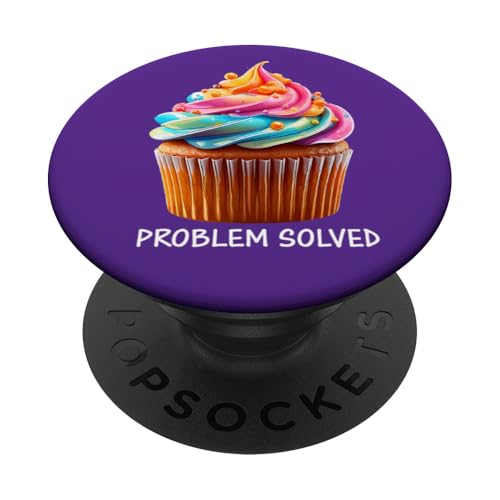Problem gelöst - Cupcake PopSockets Klebender PopGrip Problem gelöst - Cupcake PopSockets Klebender PopGrip von Tee4Tu / Cookie Money Design