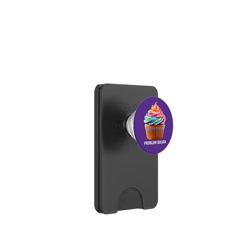 Problem gelöst - Cupcake PopSockets PopWallet für MagSafe Problem gelöst - Cupcake PopSockets PopWallet für MagSafe von Tee4Tu / Cookie Money Design