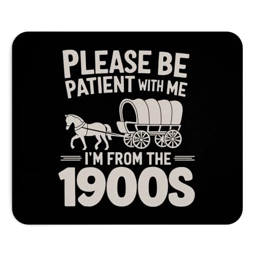 Lustiges Mauspad für Erwachsene, Aufschrift "Please be patient with me I'm from 1900s", lustiges Mauspad, Geschenk für mich, Arbeit von zu Hause, Büro, Dekoration, sarkastische Frauen, Geschenk Lustiges Mauspad für Erwachsene, Aufschrift "Please be patient with me I'm from 1900s", lustiges Mauspad, Geschenk für mich, Arbeit von zu Hause, Büro, Dekoration, sarkastische Frauen, Geschenk von Teegarb Letter Blanket