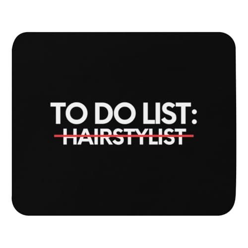 Mauspad, 22,1 x 18 cm, lustige To-Do-Liste, Friseur, Friseur, Friseur, Friseur, Friseur, Friseur, Friseur, Friseure, Koloristen, Männer und Frauen Mauspad, 22,1 x 18 cm, lustige To-Do-Liste, Friseur, Friseur, Friseur, Friseur, Friseur, Friseur, Friseur, Friseure, Koloristen, Männer und Frauen von Teegarb Letter Blanket