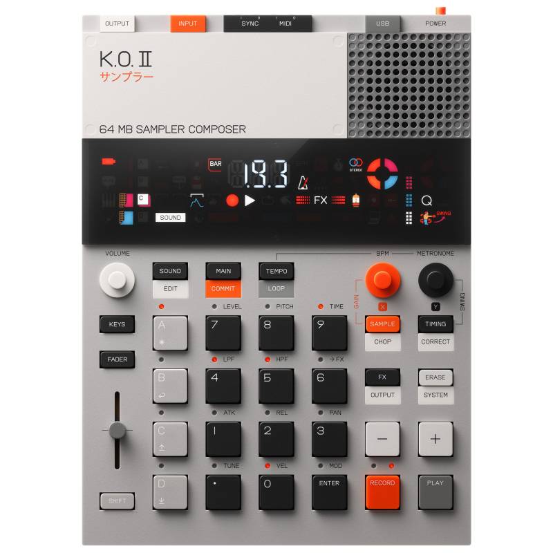 (B-Ware) Teenage Engineering EP-133 K.O. II Groovebox von Teenage Engineering