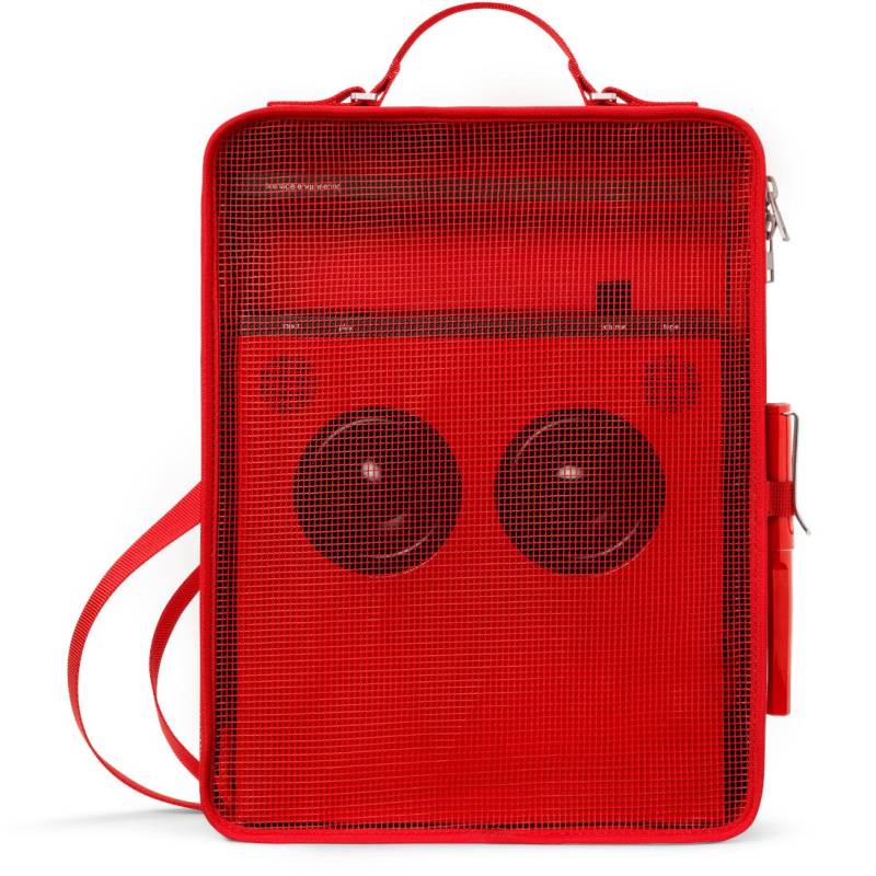 Teenage Engineering OB-4 Mesh Bag Red draagtasje voor OB-4 radio von Teenage Engineering
