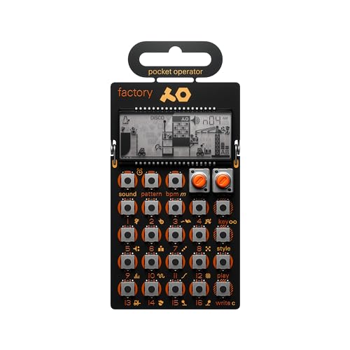 Teenage Engineering PO-16 Factory Pocket Operator - Lead-Synthesizer für Tastenmelodien von Teenage Engineering