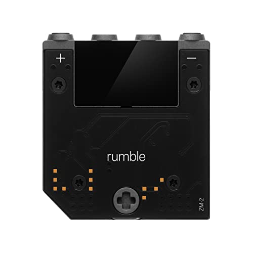 Teenage Engineering Rumble Module Subwoofer für OP-Z für Sequencer (Synthesizer Vibrationsmodul einfache Installation Intensitätsregelung Silent Metronome Mode Frequenzgang 10-150 hz) Schwarz TEE0063 von Teenage Engineering