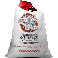 Teenage Mutant Ninja Turtles All I Want For Christmas Is... Pizza! Christmas Santa Sack von Teenage Mutant Ninja Turtles