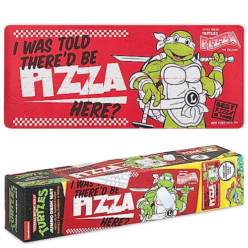 Teenage Mutant Ninja Turtles Schreibtischunterlage 70 x 30 cm Schreibtisch Zubehör Kinder und Erwachsene Bürobedarf PC Laptop Zubehör Unterlage Matte Gaming Desk Mat Büro Deko Teenage Mutant Ninja Turtles Schreibtischunterlage 70 x 30 cm Schreibtisch Zubehör Kinder und Erwachsene Bürobedarf PC Laptop Zubehör Unterlage Matte Gaming Desk Mat Büro Deko von TEENAGE MUTANT NINJA