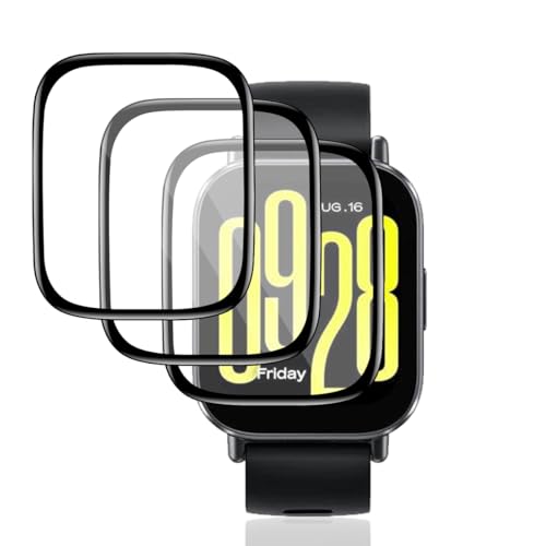 Teenrpov Schutzfolie für Panzerglasfolie Xiaomi Redmi Watch 5 Folie, Ultra HD 3 Stück Displayschutzfolie, Soft TPU Kompatibel mit Redmi Watch 5 Displayschutz, Kratzfest Teenrpov Schutzfolie für Panzerglasfolie Xiaomi Redmi Watch 5 Folie, Ultra HD 3 Stück Displayschutzfolie, Soft TPU Kompatibel mit Redmi Watch 5 Displayschutz, Kratzfest von Teenrpov
