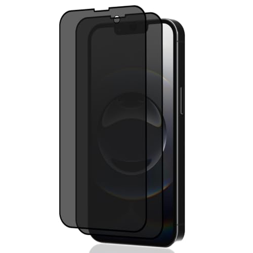 Teenrpov Schutzfolie für iPhone 16E Sichtschutz Panzer Schutz Glas [2 Stück], Privacy Anti-Spy Screen Protector Displayschutzfolie Panzerfolie für iPhone 16E von Teenrpov