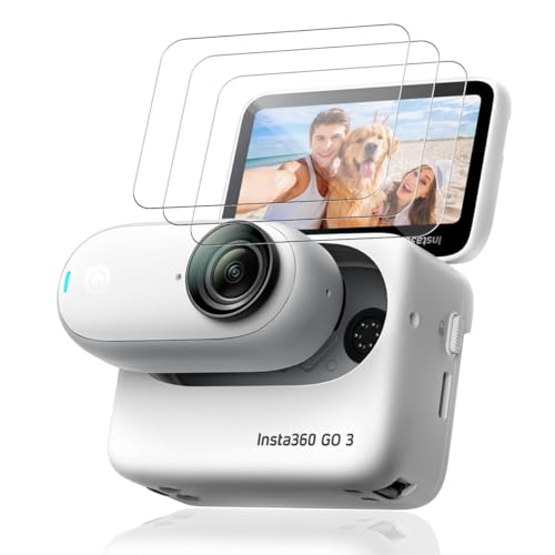 Teenrpov für Insta360 Go3 Schutzfolie, 2 Stück für Insta360 Go3 Panzerglas, Kratzfest für Insta360 Go3 Displayfolie, Displayschutz für Insta360 Go3 folie, 9H Härte für Insta360 Go3 Panzerfolie Teenrpov für Insta360 Go3 Schutzfolie, 2 Stück für Insta360 Go3 Panzerglas, Kratzfest für Insta360 Go3 Displayfolie, Displayschutz für Insta360 Go3 folie, 9H Härte für Insta360 Go3 Panzerfolie von Teenrpov