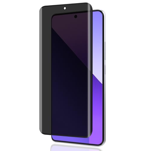 Teenrpov für Xiaomi Redmi Note 13 Pro Plus 5G Panzerglas Sichtschutz, 1 Stück 9H Härte Sichtschutzfolie, Anti-Spy Privacy Screen Protector für Redmi Note 13 Pro Plus Schutzfolie, Anti Fingerabdruck von Teenrpov