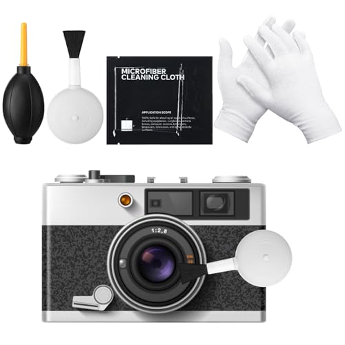 20-teiliges Kamera-Reinigungsset mit weißen Handschuhen, Kamera-Reinigungsstift, Bürste, Luftblaster, Gebläse für Objektiv, Kamera, SLR, Teleskop, Lupe, Handyreinigung 20-teiliges Kamera-Reinigungsset mit weißen Handschuhen, Kamera-Reinigungsstift, Bürste, Luftblaster, Gebläse für Objektiv, Kamera, SLR, Teleskop, Lupe, Handyreinigung von Teenyyou