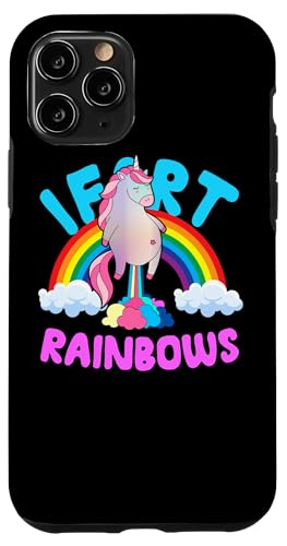 Einhorn I Furz Regenbogen, lustig, süß, sarkastischer Humor Hülle für iPhone 11 Pro Einhorn I Furz Regenbogen, lustig, süß, sarkastischer Humor Hülle für iPhone 11 Pro von Teerex Apparel