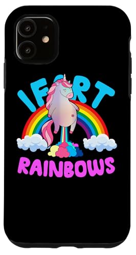 Einhorn I Furz Regenbogen, lustig, süß, sarkastischer Humor Hülle für iPhone 11 Einhorn I Furz Regenbogen, lustig, süß, sarkastischer Humor Hülle für iPhone 11 von Teerex Apparel