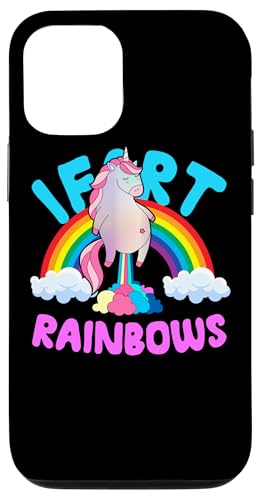 Einhorn I Furz Regenbogen, lustig, süß, sarkastischer Humor Hülle für iPhone 12/12 Pro Einhorn I Furz Regenbogen, lustig, süß, sarkastischer Humor Hülle für iPhone 12/12 Pro von Teerex Apparel
