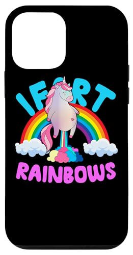 Einhorn I Furz Regenbogen, lustig, süß, sarkastischer Humor Hülle für iPhone 12 mini Einhorn I Furz Regenbogen, lustig, süß, sarkastischer Humor Hülle für iPhone 12 mini von Teerex Apparel