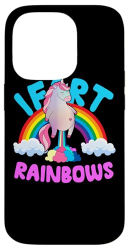 Einhorn I Furz Regenbogen, lustig, süß, sarkastischer Humor Hülle für iPhone 14 Pro Einhorn I Furz Regenbogen, lustig, süß, sarkastischer Humor Hülle für iPhone 14 Pro von Teerex Apparel