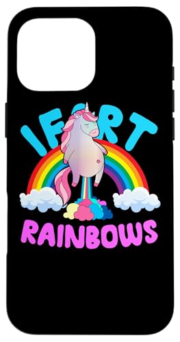 Einhorn I Furz Regenbogen, lustig, süß, sarkastischer Humor Hülle für iPhone 16 Pro Max Einhorn I Furz Regenbogen, lustig, süß, sarkastischer Humor Hülle für iPhone 16 Pro Max von Teerex Apparel