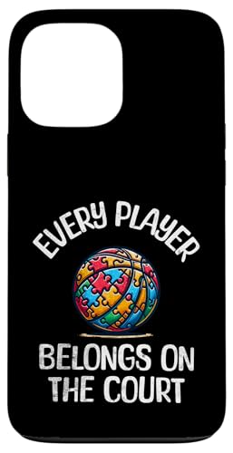 Basketball Autismus Bewusstsein Jeder Spieler gehört Hülle für iPhone 13 Pro Max Basketball Autismus Bewusstsein Jeder Spieler gehört Hülle für iPhone 13 Pro Max von Tees For Every Player Autism Awareness