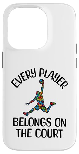 Basketball Autismus Bewusstsein Jeder Spieler gehört Hülle für iPhone 14 Pro Basketball Autismus Bewusstsein Jeder Spieler gehört Hülle für iPhone 14 Pro von Tees For Every Player Autism Awareness
