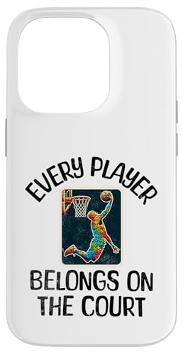 Basketball Autismus Bewusstsein Jeder Spieler gehört Hülle für iPhone 14 Pro Basketball Autismus Bewusstsein Jeder Spieler gehört Hülle für iPhone 14 Pro von Tees For Every Player Autism Awareness