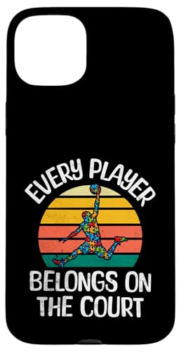 Basketball Autismus Bewusstsein Jeder Spieler gehört Hülle für iPhone 15 Plus Basketball Autismus Bewusstsein Jeder Spieler gehört Hülle für iPhone 15 Plus von Tees For Every Player Autism Awareness