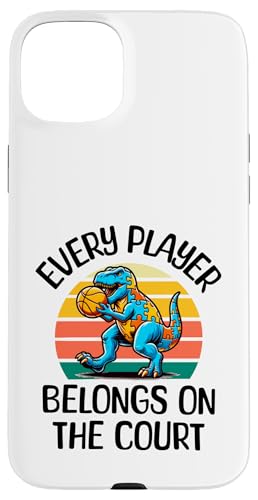 Basketball Autismus Bewusstsein Jeder Spieler gehört Hülle für iPhone 15 Plus Basketball Autismus Bewusstsein Jeder Spieler gehört Hülle für iPhone 15 Plus von Tees For Every Player Autism Awareness