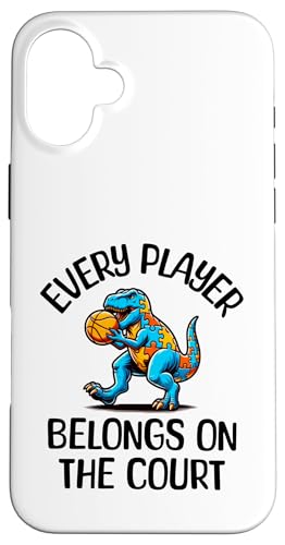 Basketball Autismus Bewusstsein Jeder Spieler gehört Hülle für iPhone 16 Plus Basketball Autismus Bewusstsein Jeder Spieler gehört Hülle für iPhone 16 Plus von Tees For Every Player Autism Awareness