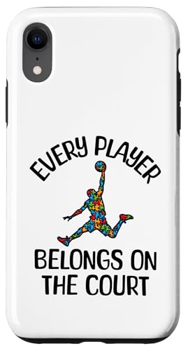 Basketball Autismus Bewusstsein Jeder Spieler gehört Hülle für iPhone XR Basketball Autismus Bewusstsein Jeder Spieler gehört Hülle für iPhone XR von Tees For Every Player Autism Awareness