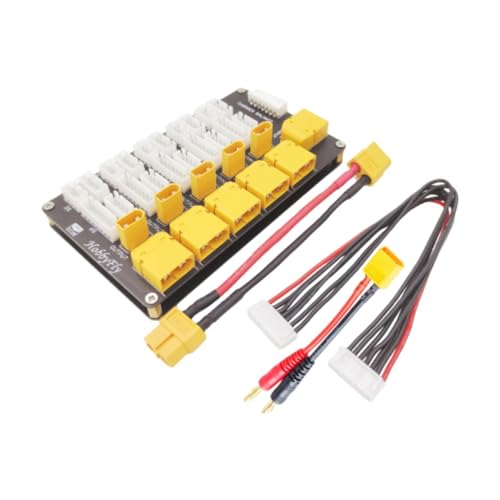 Parallele Ladeplatine für Lipo Akkus 2-6S, XT60 XT30 Stecker, 40A Max Strom, inklusive Balancekabel Parallele Ladeplatine für Lipo Akkus 2-6S, XT60 XT30 Stecker, 40A Max Strom, inklusive Balancekabel von Teesea