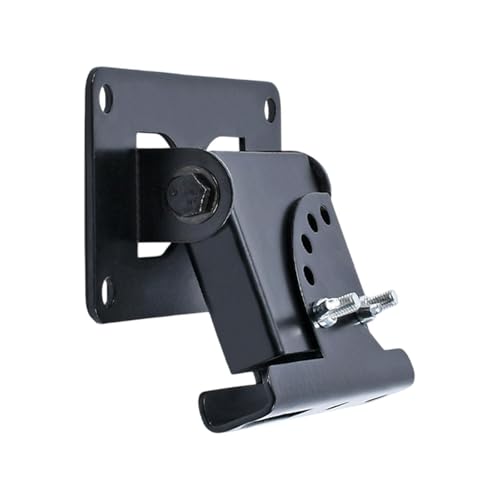 Teesea Stabile Lautsprecher-Wandhalterung | Metallhalterung aus Legierung mit 180° horizontaler & 90° vertikaler Anpassung | Kompakt 15 cm | Perfekt für Surround-Sound-Lautsprecher Teesea Stabile Lautsprecher-Wandhalterung | Metallhalterung aus Legierung mit 180° horizontaler & 90° vertikaler Anpassung | Kompakt 15 cm | Perfekt für Surround-Sound-Lautsprecher von Teesea
