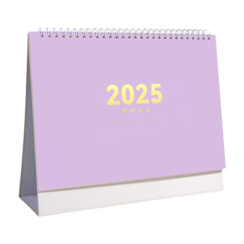 Tischkalender 2025 – violetter Einband, Tagesplaner für Zuhause und Büro, leicht, platzsparendes Flip-Design Tischkalender 2025 – violetter Einband, Tagesplaner für Zuhause und Büro, leicht, platzsparendes Flip-Design von Teesea
