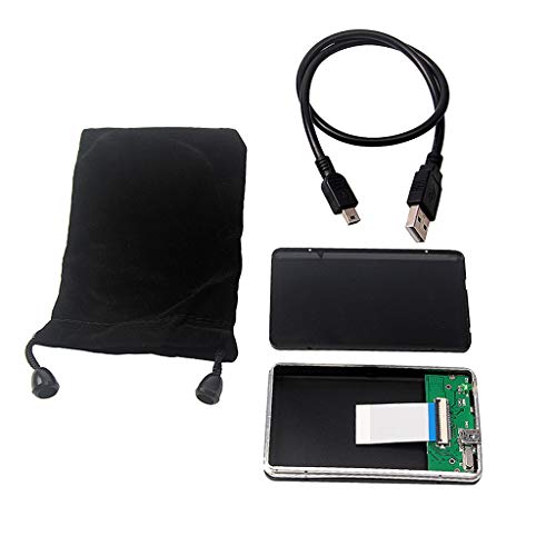 USB 2.0 auf 1,8 Zoll CE/ZIF Festplatte HDD Aluminium Gehäuse Externes Gehäuse für Laptop Desktop USB 2.0 auf 1,8 Zoll CE/ZIF Festplatte HDD Aluminium Gehäuse Externes Gehäuse für Laptop Desktop von Teesea