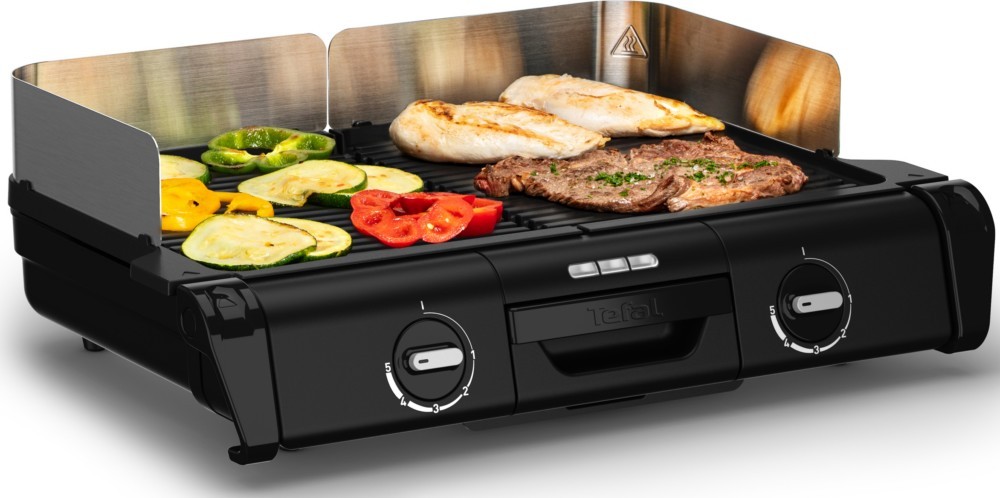 2 Stk. Tefal Tischgrill TG800N sw 2 Stk. Tefal Tischgrill TG800N sw von Tefal
