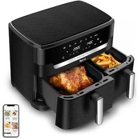 Tefal Dual Easy Fry XXL 11L Heißluftfritteuse EY9428 Tefal Dual Easy Fry XXL 11L Heißluftfritteuse EY9428 von Tefal