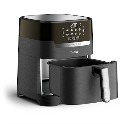 Tefal EY505815 Easy Fry & Grill Precision Heißluft-Fritteuse XL schwarz Tefal EY505815 Easy Fry & Grill Precision Heißluft-Fritteuse XL schwarz von Tefal