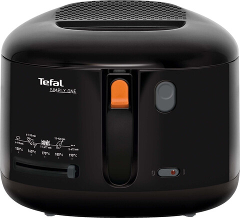 Tefal FF1608 Simply One Elektro-Fritteuse schwarz Tefal FF1608 Simply One Elektro-Fritteuse schwarz von Tefal