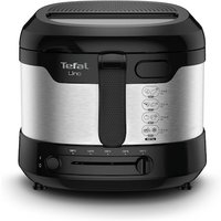 Tefal FF215D  Fritteuse UNO M 1.600W, 1kg Edelstahl/schwarz von Tefal