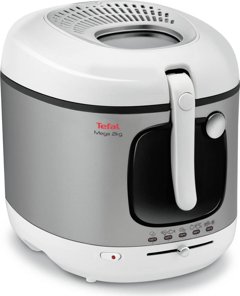 Tefal FR4800 Fritteuse Einzelbild Eigenständig Edelstahl - Weiß (FR4800) von Tefal