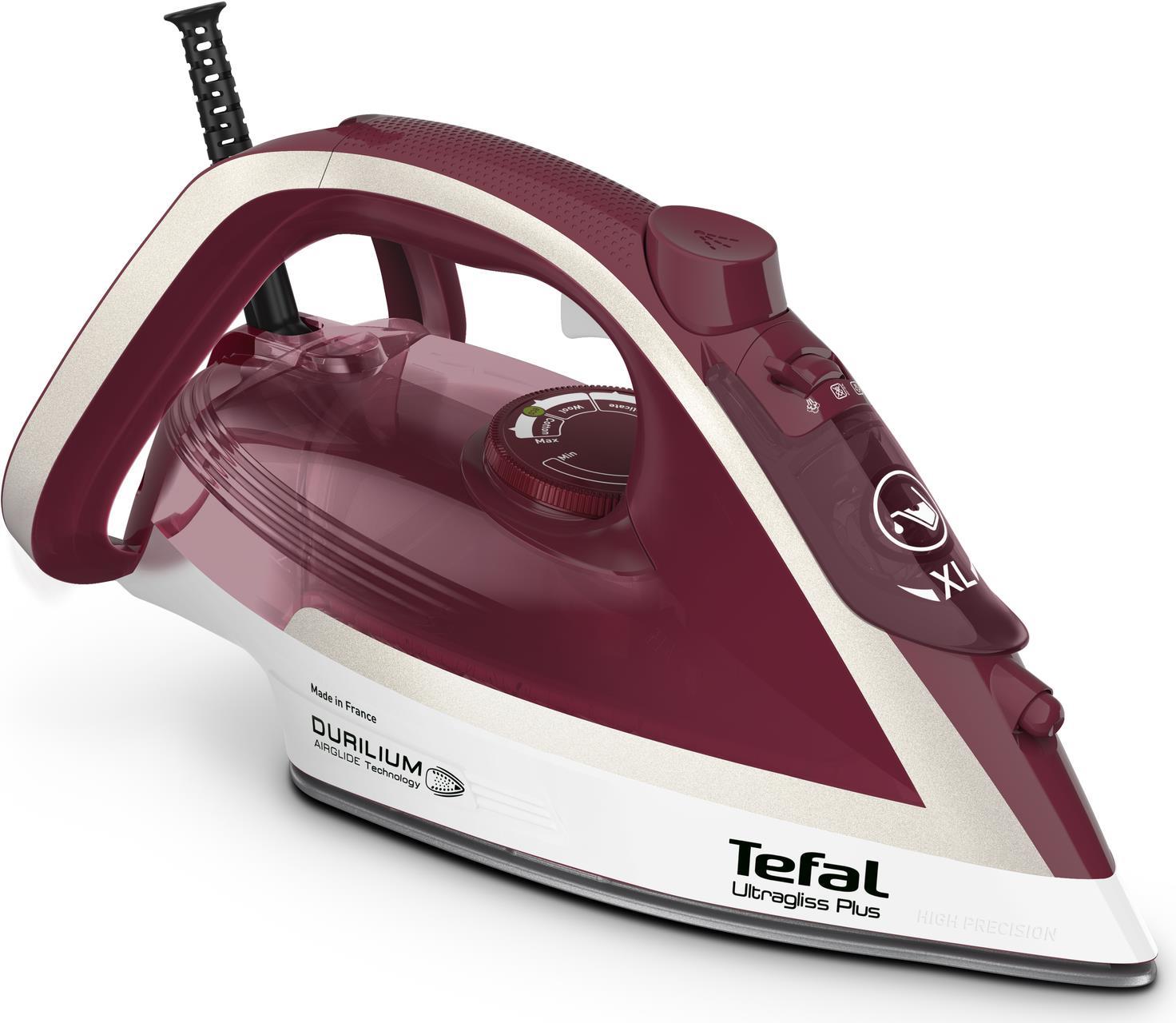 Tefal FV6810 Bügeleisen Dampfbügeleisen Rot - Silber 2800 W (FV6810) von Tefal