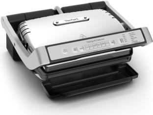 Tefal GC707D - Schwarz - Edelstahl - Rechteckig - Gitter - 600 cm² - Druckgussaluminum - 2000 W (GC707D) von Tefal
