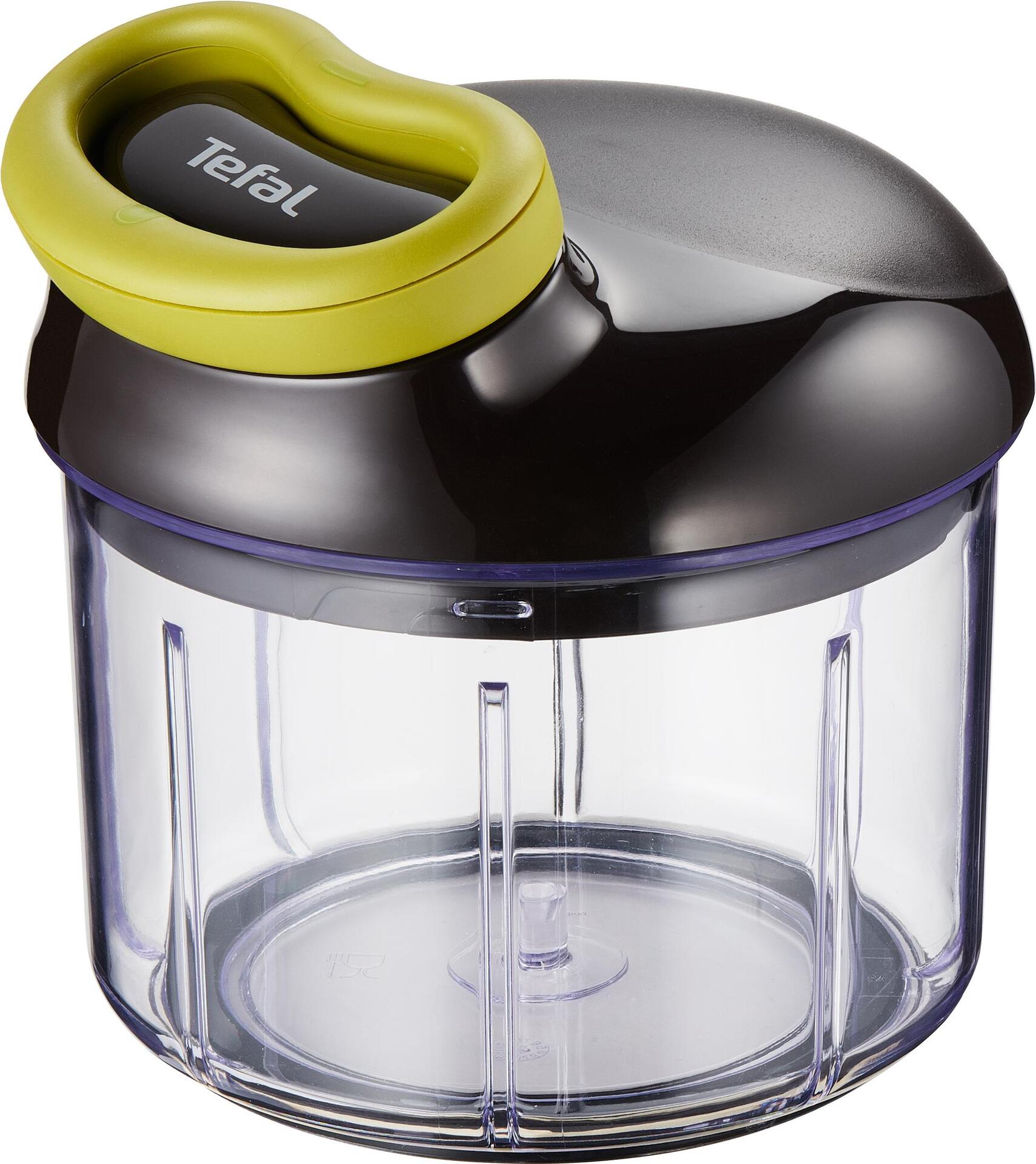 Tefal K13204 Manueller Essenszerkleinerer Schwarz - Grün - Transparent (K13204) von Tefal