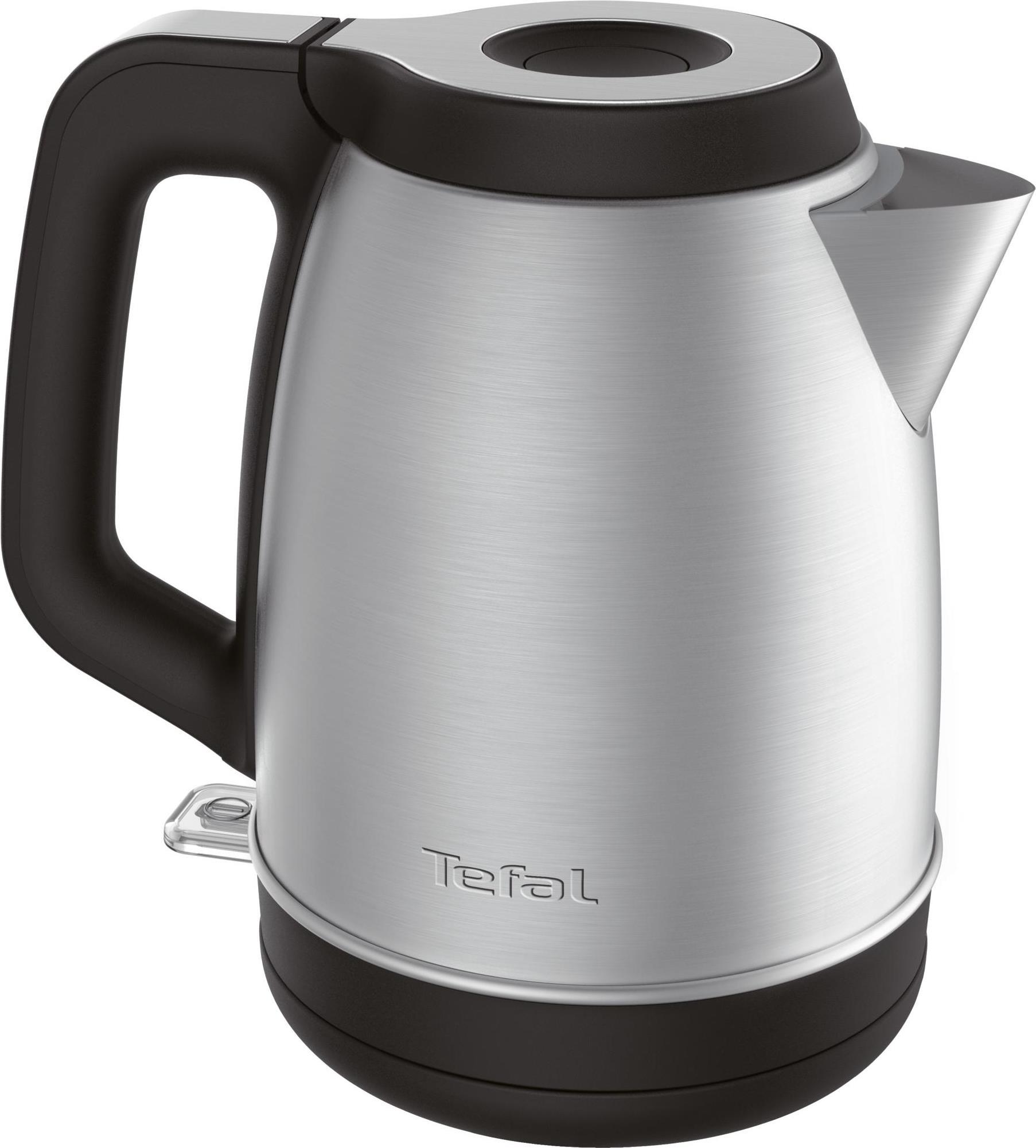 Tefal KI280D Wasserkocher 1,7 l Schwarz - Edelstahl 2400 W (KI 280D) von Tefal