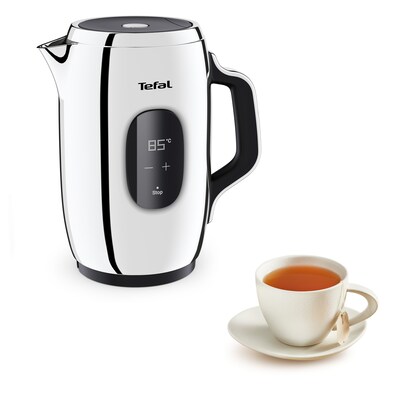 Tefal KI883D Majestuo Wasserkocher 1,5 Liter Edelstahl 2.400W von Tefal