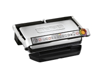 Tefal Optigrill XL GC724D, contact grill (brushed stainless steel / black, 2,000 watts) von Tefal